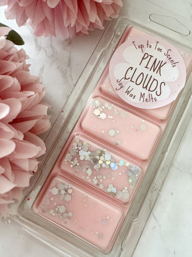 Pink Clouds Soy Wax Snap Bar